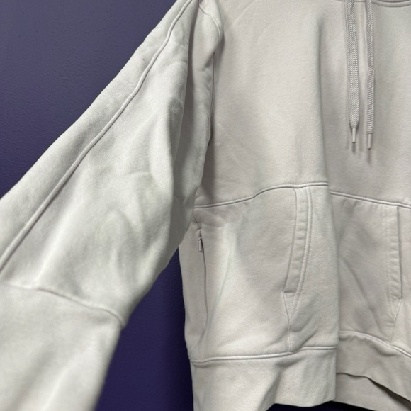 Athleta Retroplush athletic Hoodie Sweatshirt in Shasta Purple - Picture 5 of 8